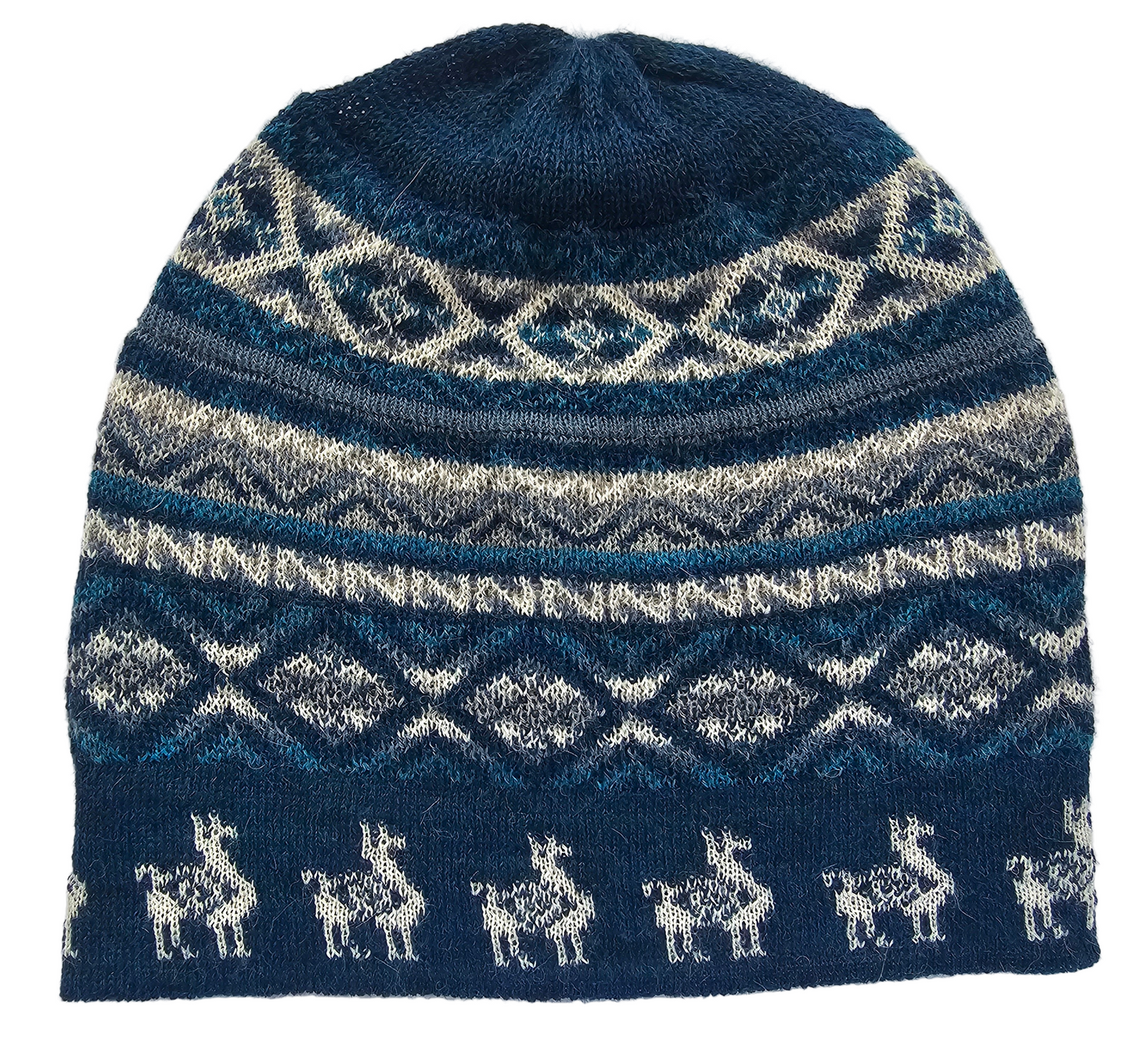 Gorro Llamitas - Baby Alpaca 100%