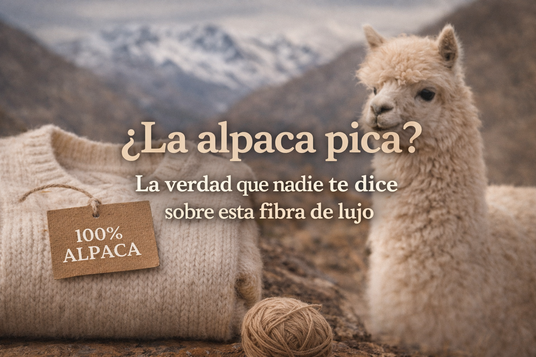 ¿La alpaca pica? Mitos y verdades que debes conocer antes de comprar