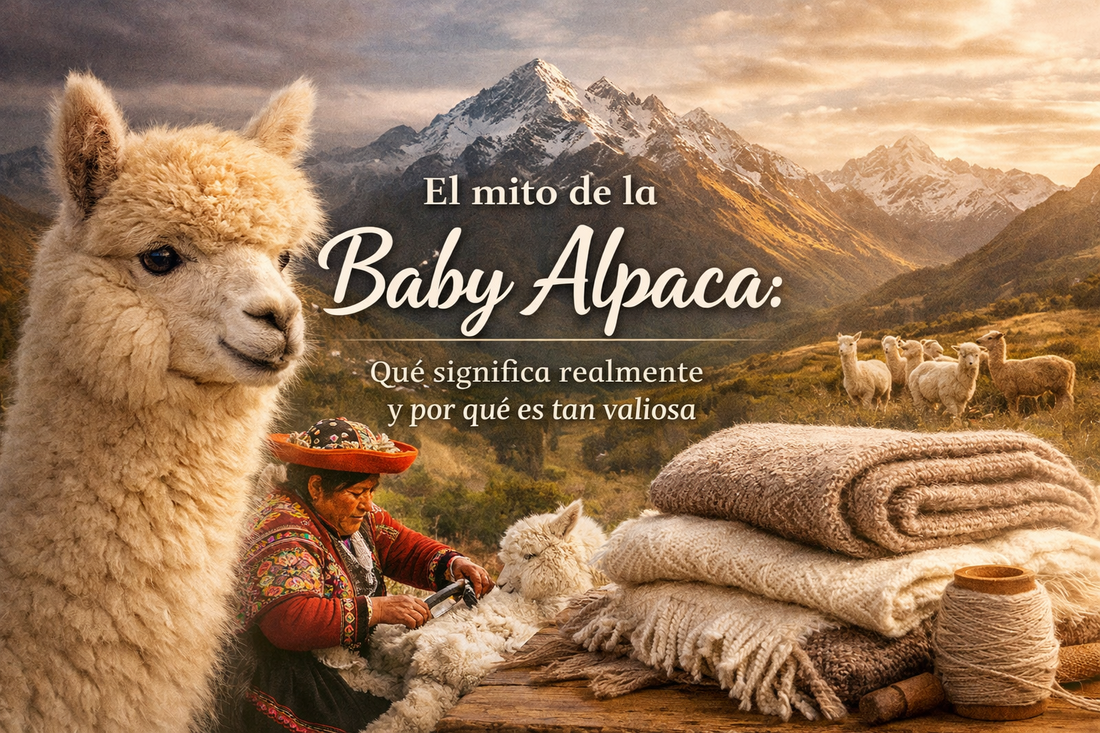 El mito de la Baby Alpaca: qué significa realmente y por qué es tan valiosa