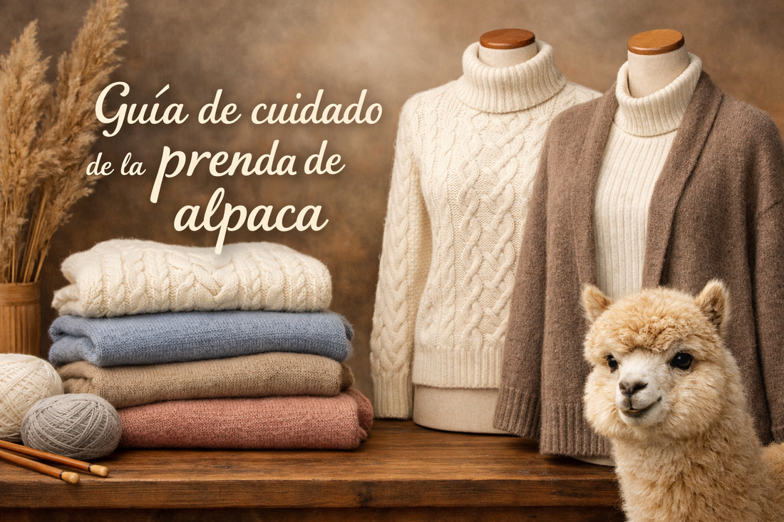 Cómo Cuidar y Lavar tus prendas de Baby Alpaca Correctamente