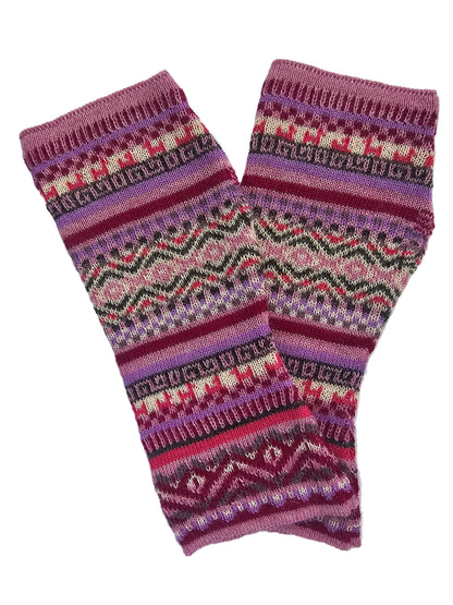 Mitones "Fiesta Andina" en Baby Alpaca 100%